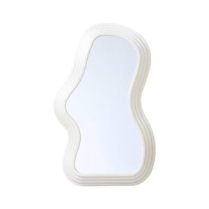Asymmetrical Wavy Wall Mirror, 16"x10"