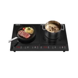 Double Portable Induction Cooktop, 1800W